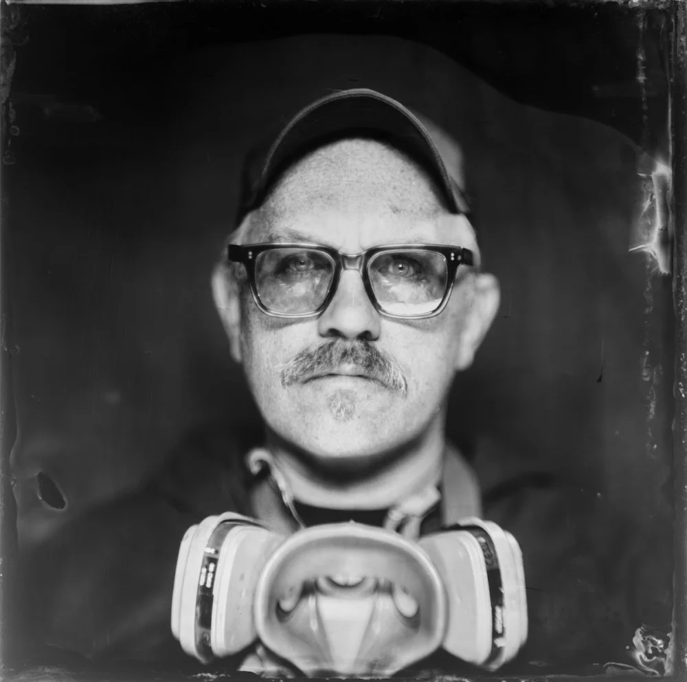 Oliver Wilkins Tin-type Portrait Photography