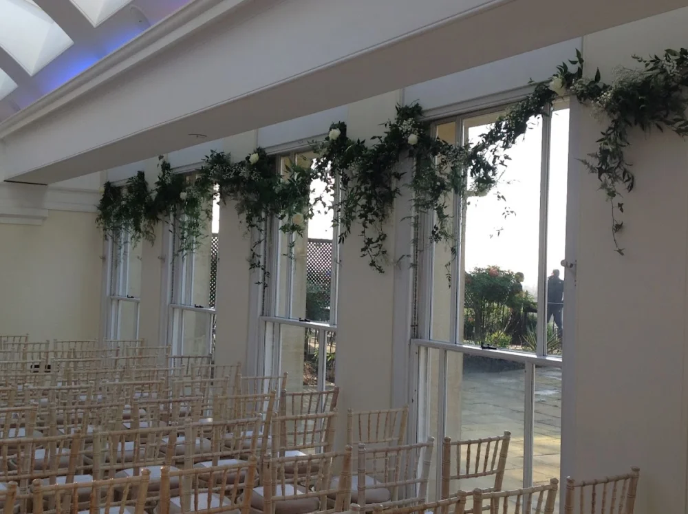 Wrap and Tie Floral Design